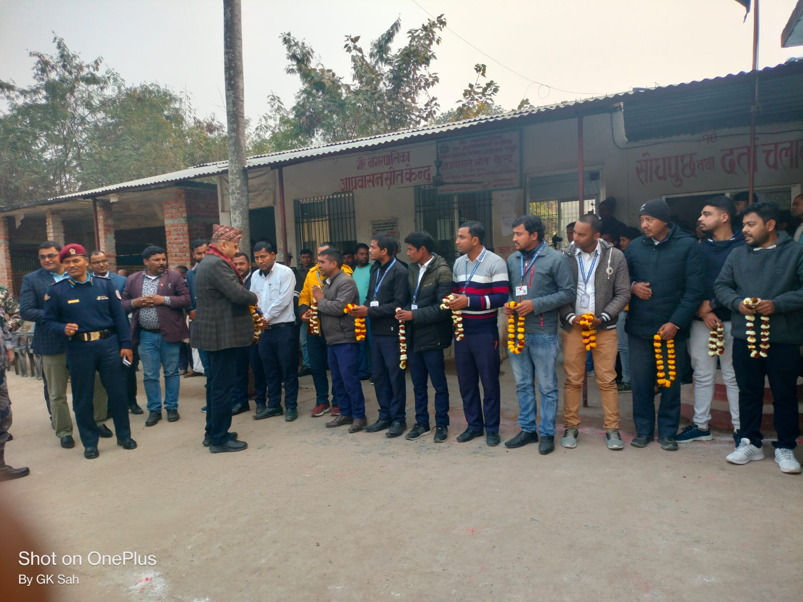 प्र.जि.अ. श्री धर्मेन्द्र कुमार मिश्रज्यूको स्वागत गरिएको केही झलक